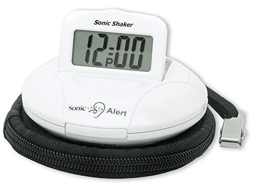 Sonic Boom Vibrating Travel Alarm Clock