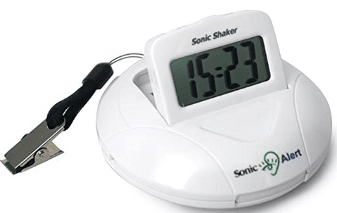 Sonic Boom Vibrating Travel Alarm Clock - Image 3