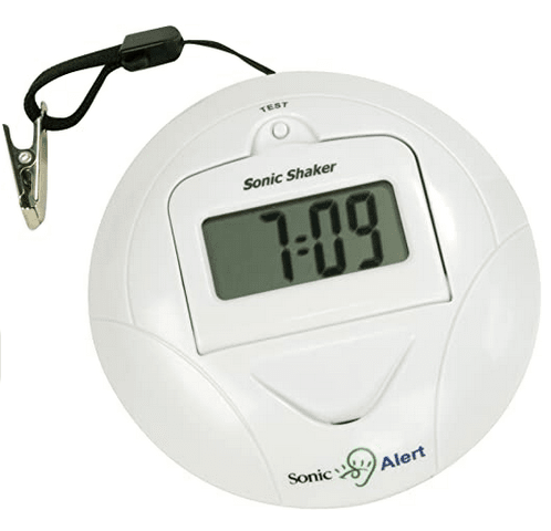 Sonic Boom Vibrating Travel Alarm Clock - Image 2